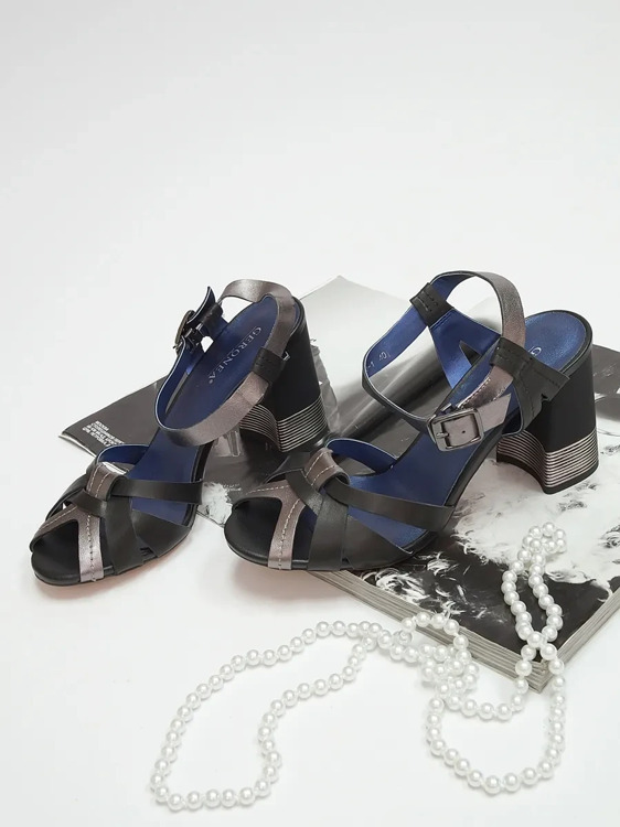 Босоножки женские GERONEA EX14-1 BLACK (8)